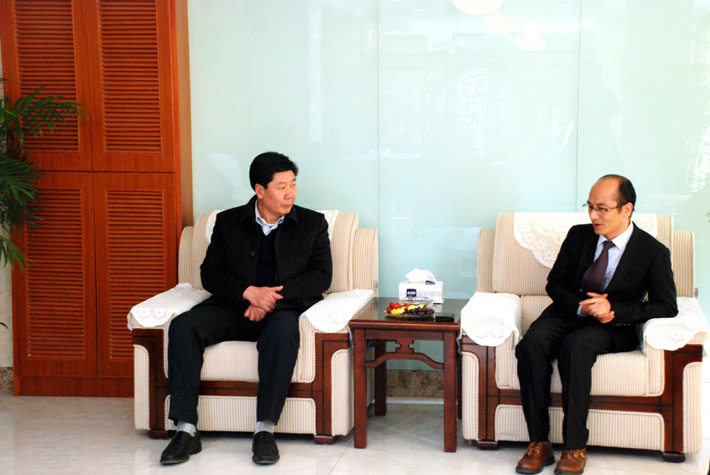 熱烈歡迎鹽城亭湖區(qū)副區(qū)長(zhǎng)、區(qū)政協(xié)主席呂主席一行蒞臨鹽城思科進(jìn)行調(diào)研指導(dǎo)